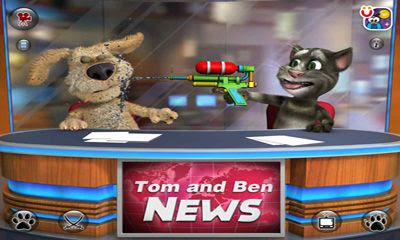 Talking Tom And Ben News Game